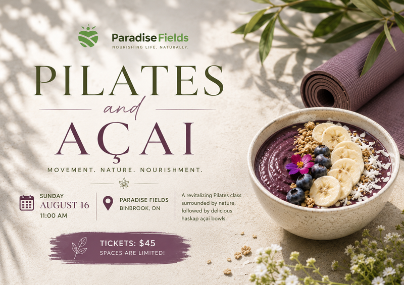 Pilates in The Greenhouse - Sunday August 16, 2026
