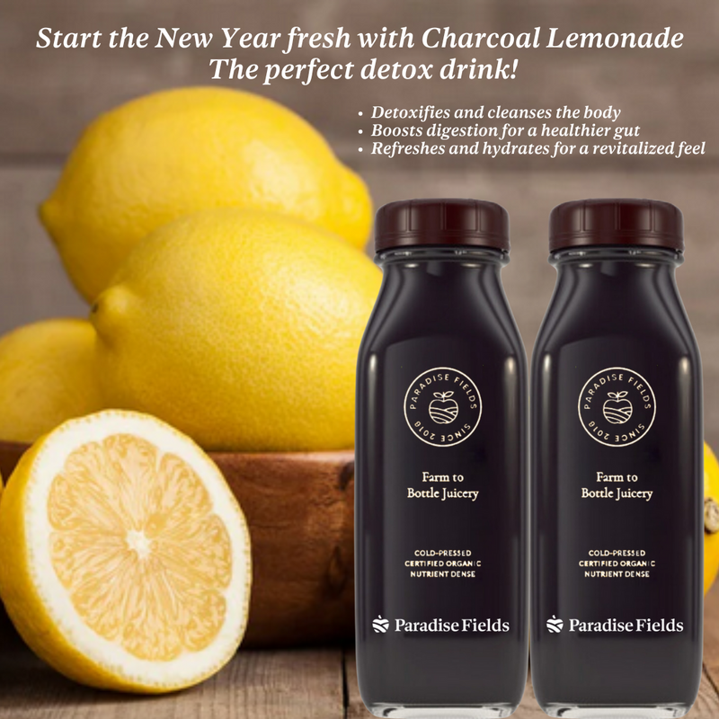 Charcoal Lemonade (16oz) One Week Supply