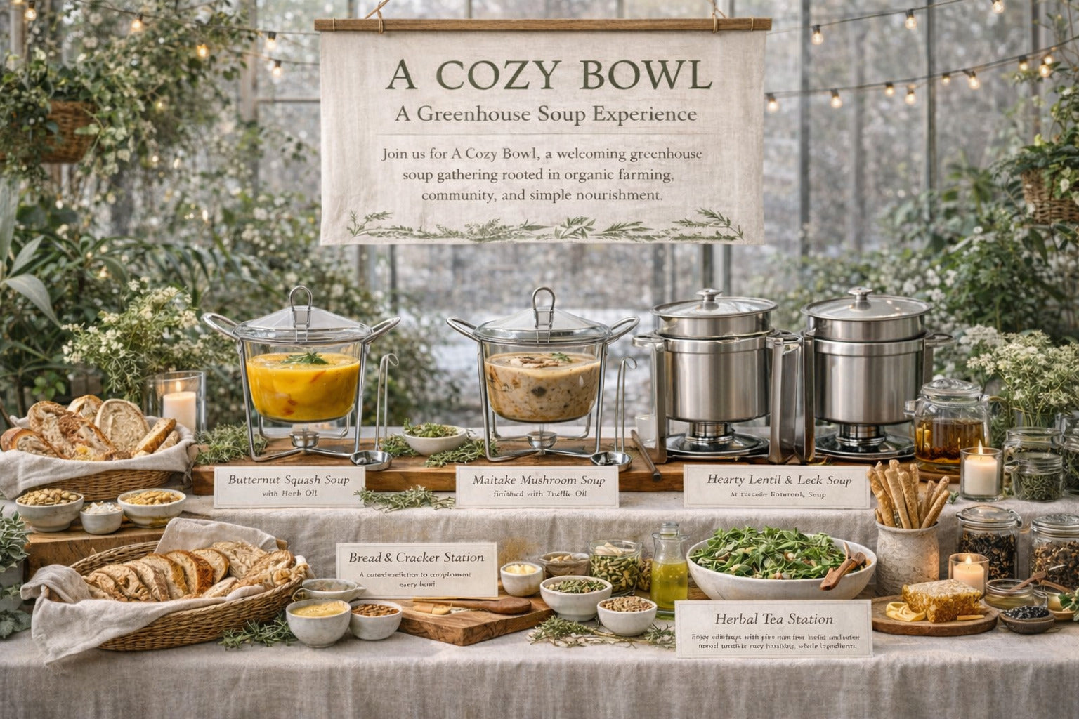 A Greenhouse Soup Experience