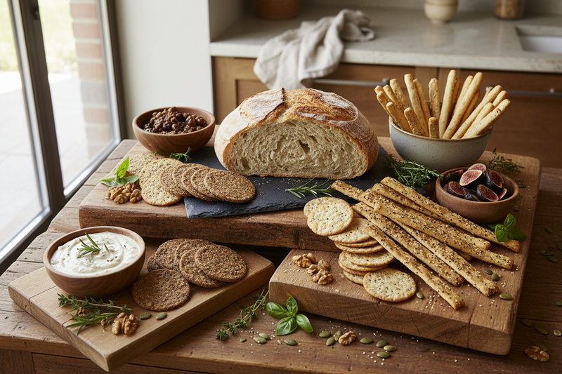 Bread & Cracker Station