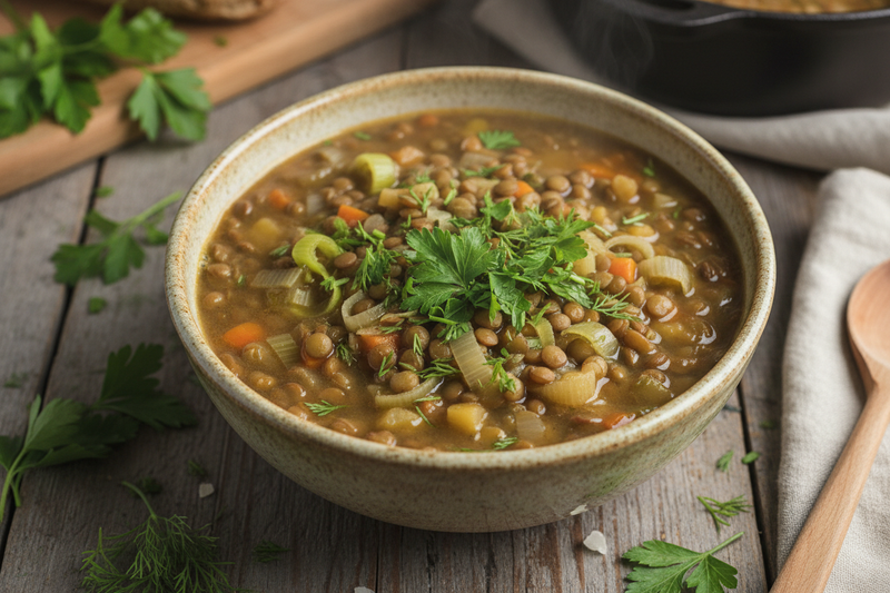 Hearty Lentil & Leek