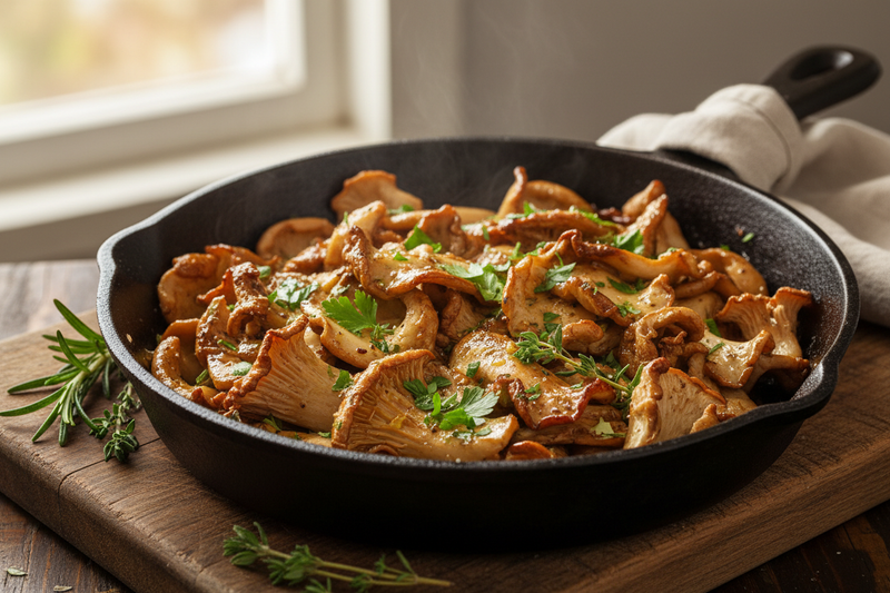 Maitake Mushroom cooked 