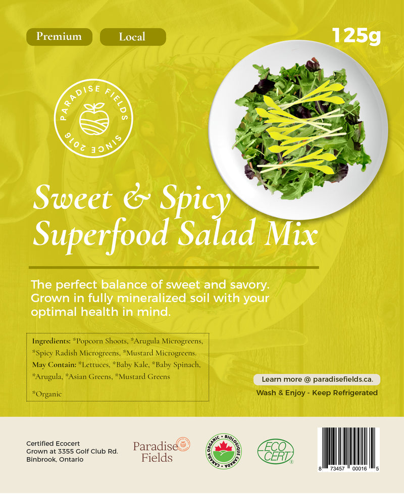 Sweet & Spicy Superfood Salad Mix (125g)