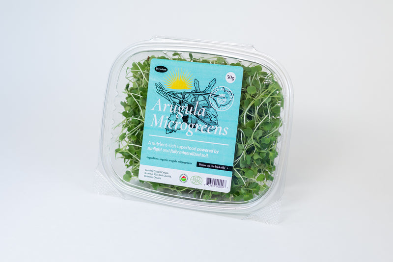 Organic Arugula Microgreens (50g)