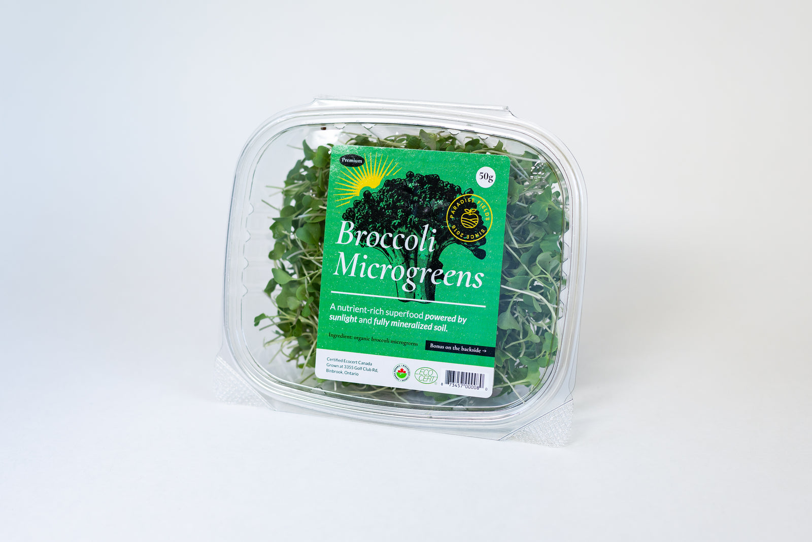 Organic Broccoli Microgreens (50g)