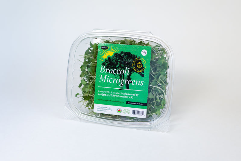 Organic Broccoli Microgreens (50g)