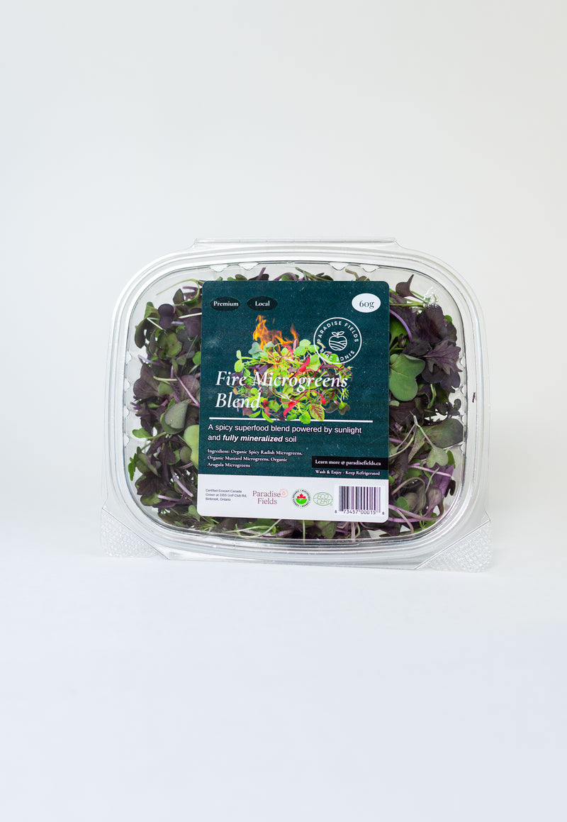 Organic Fire Microgreens Blend (60g)