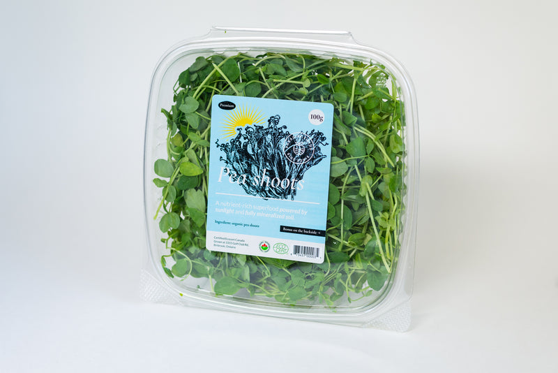 Organic Pea Shoots (100g)(200g)(1lb)